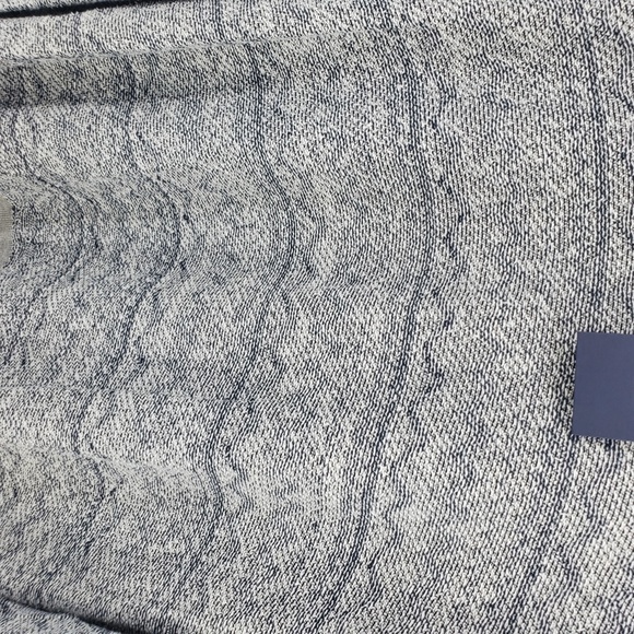 1901 Zigzag Patterned Sweatshirt Pullover Grey NEW - Picture 8 of 10